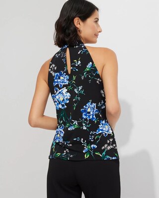 Outlet WHBM Mock-Neck Halter Top