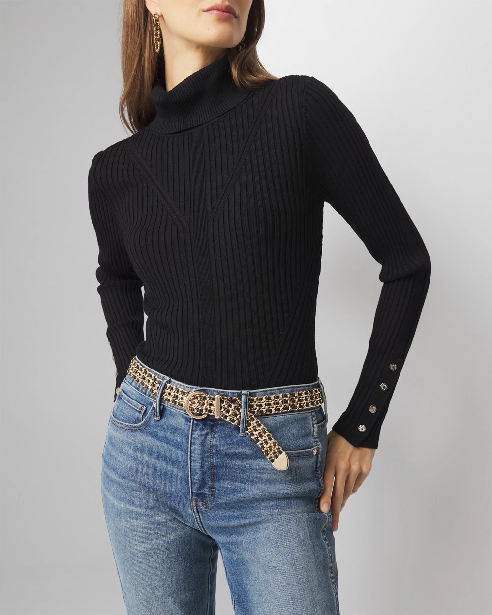 Woven Chain Waist Belt
