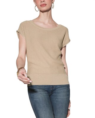 Outlet WHBM Cap Sleeve Pullover
