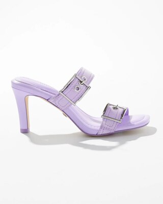 Double Buckle 2-Strap Sandal