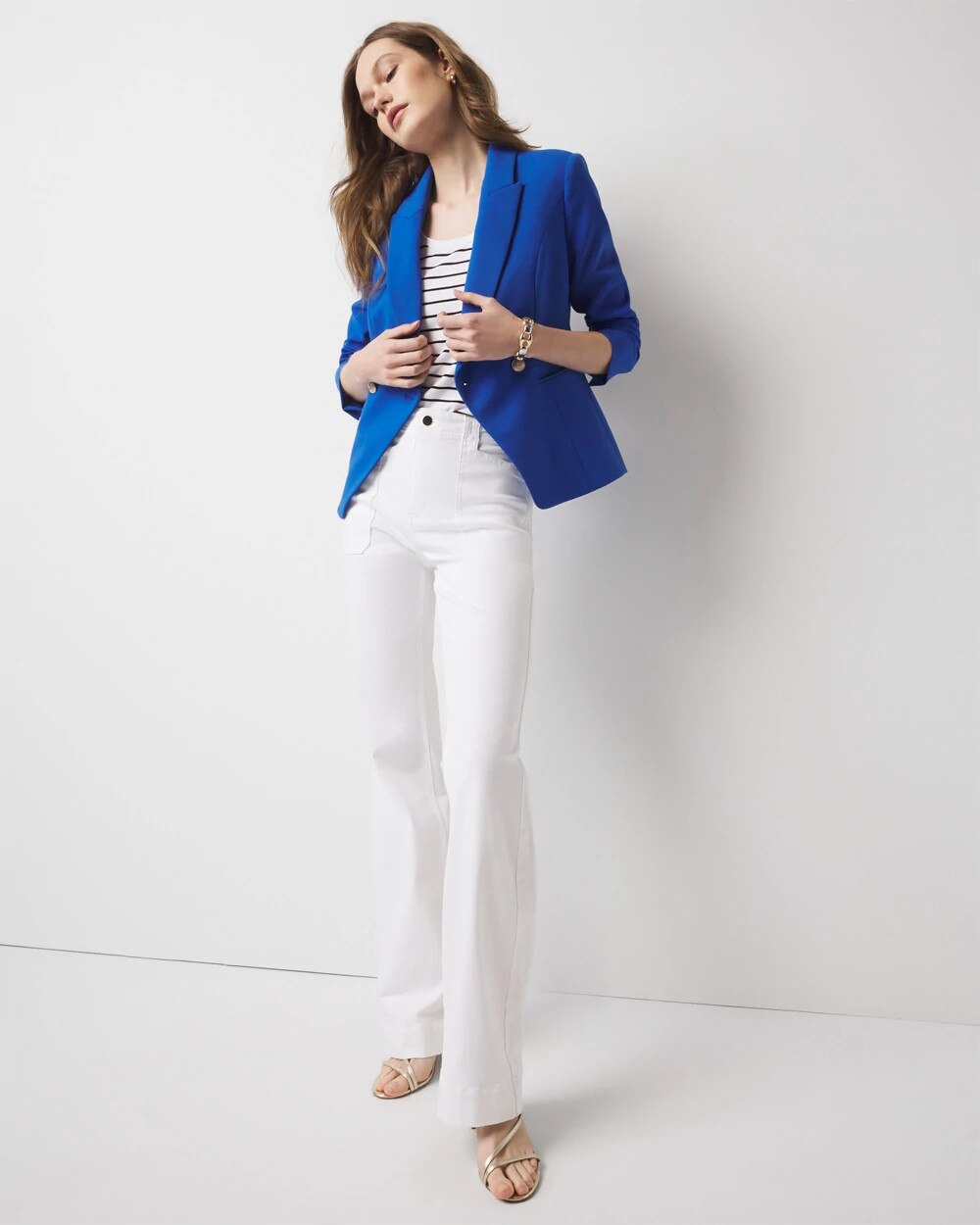 WHBM Two-Button Studio Blazer - image 2