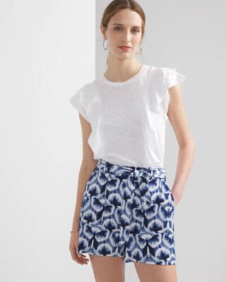 High-Rise Matte Jersey Shorts