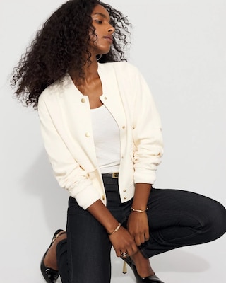 Tailored Bomber Jacket