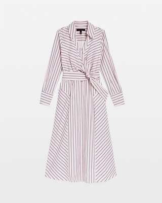 Poplin Midi Shirt Dress click to view larger image.
