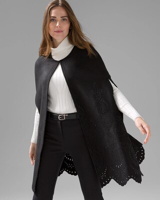 Cutwork Detailed Cape