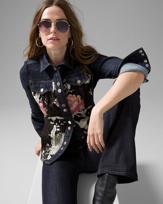 Brocade Shacket