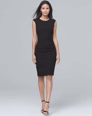 Body Perfecting Black Sheath Dress