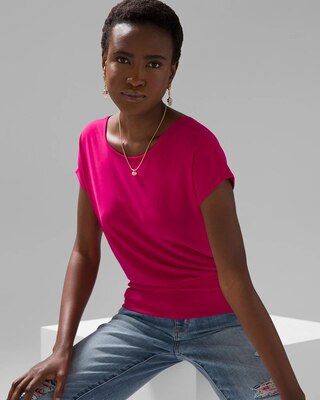 Tie-Back Dolman Top