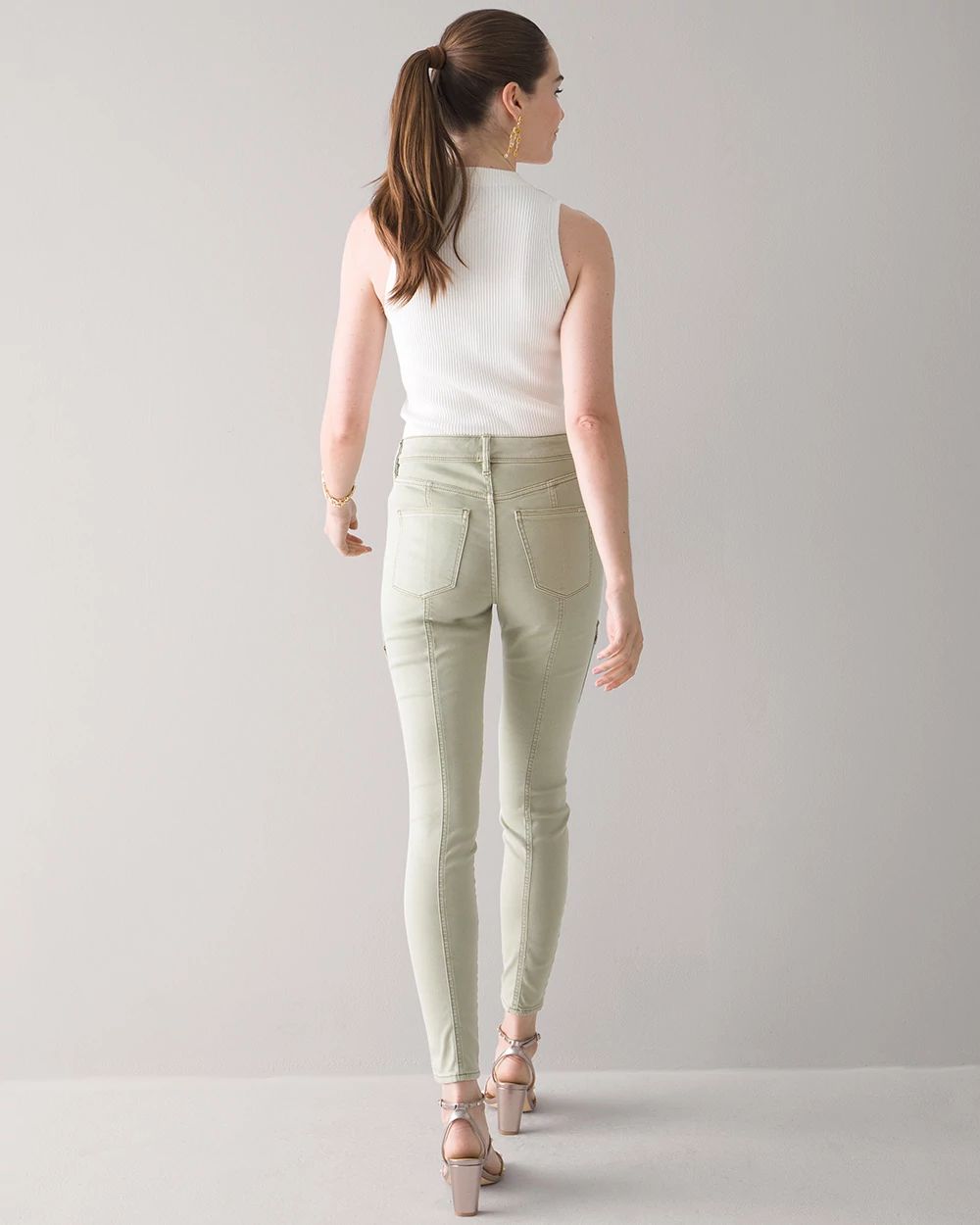 High-Rise Everyday Soft Denim™ Skinny Ankle Jeans click to view larger image.