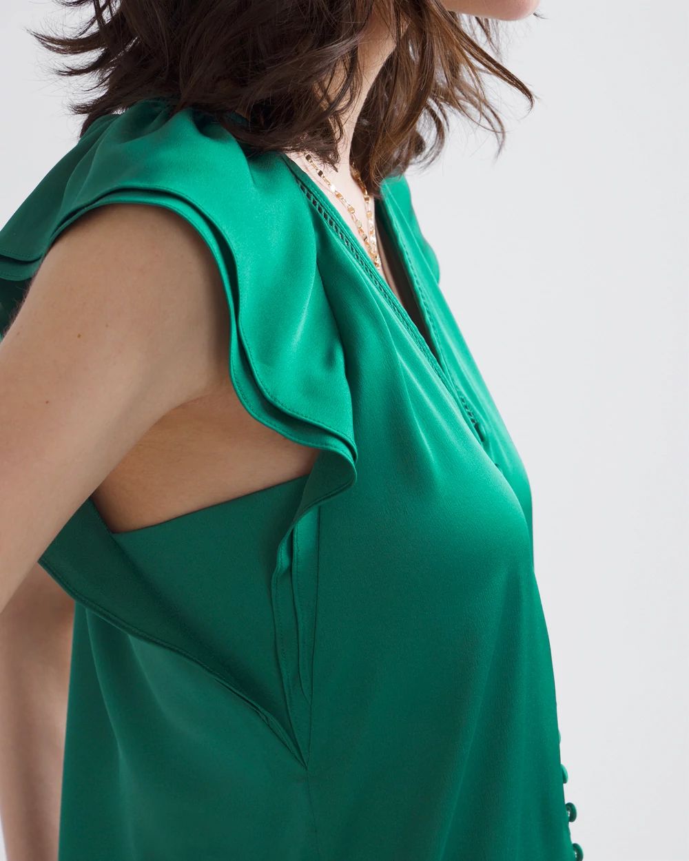 Flutter Sleeve Top