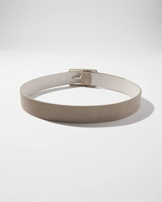 Suede Denim Belt click to view larger image.