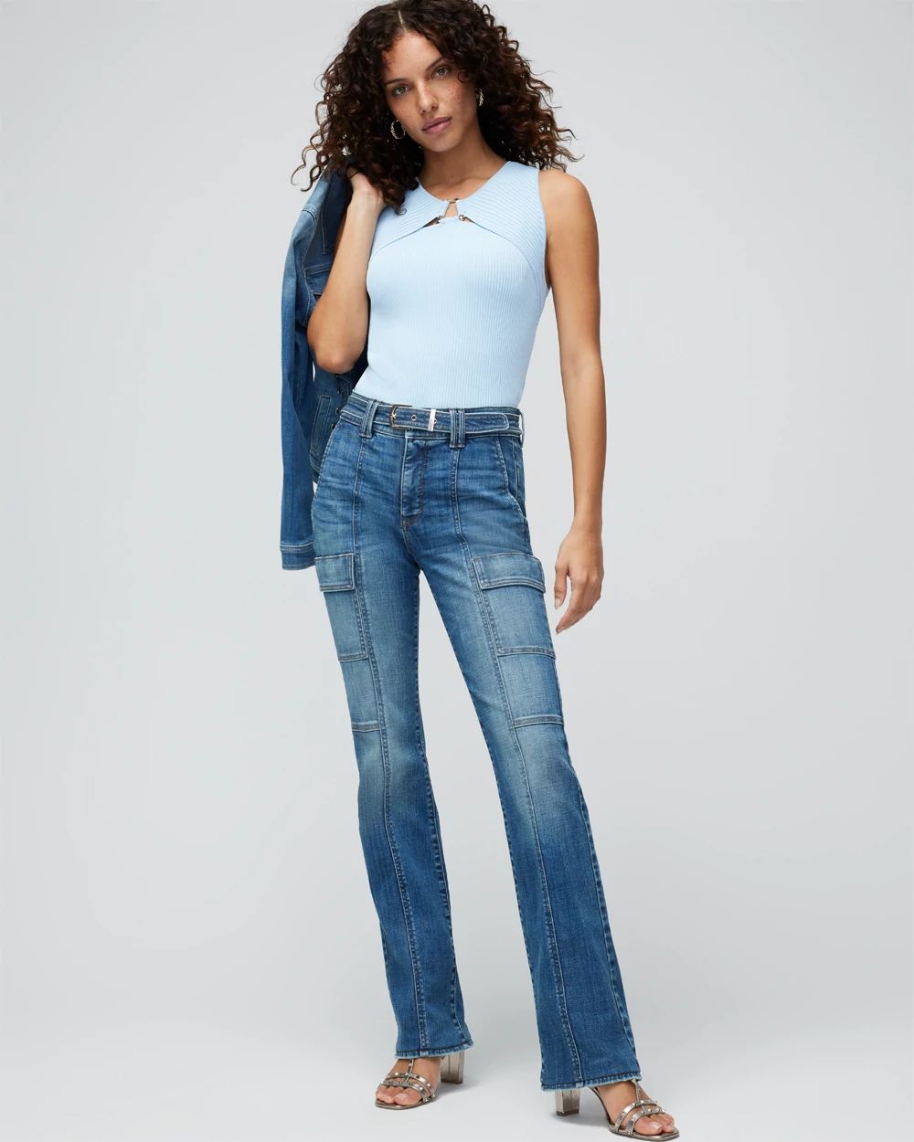 Sleeveless Hardware Tank