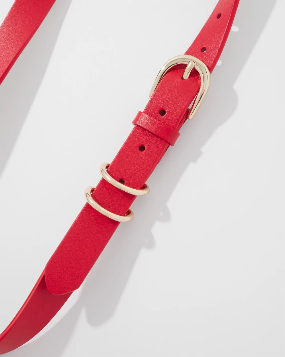 Round Buckle Pant Belt