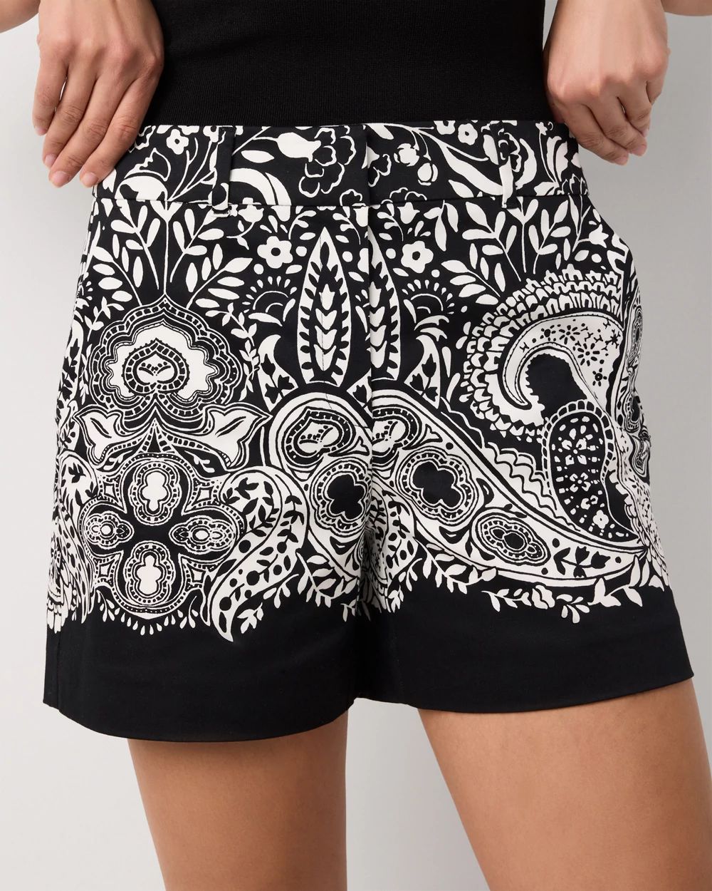 Sateen Tailored Short