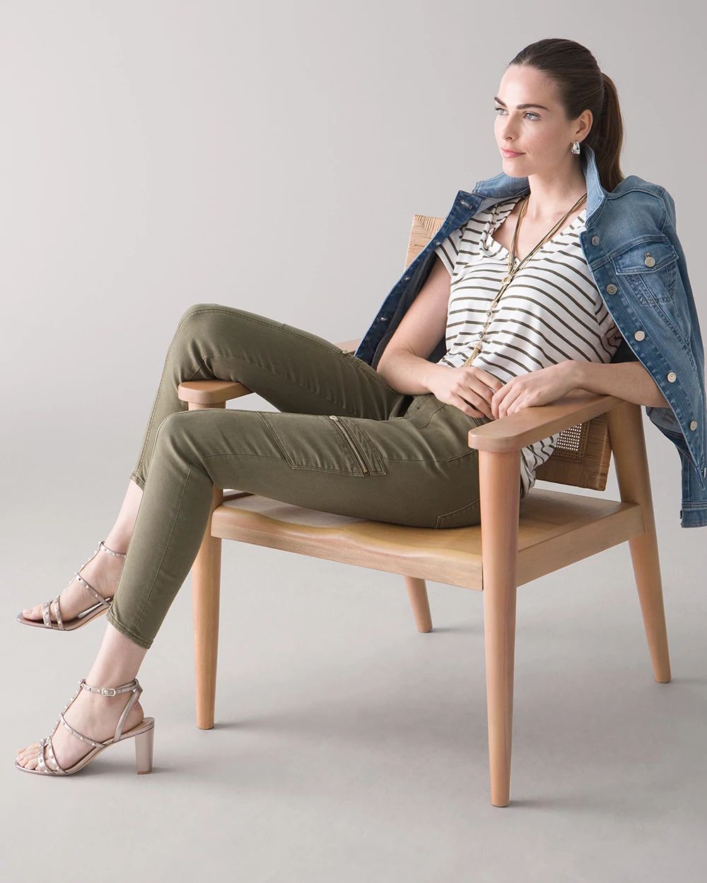 High-Rise Everyday Soft Denim Skinny Jeans