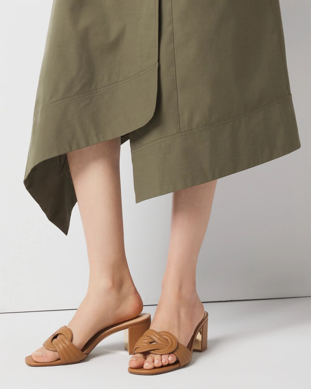 Interlock Leather Sandal - image 4