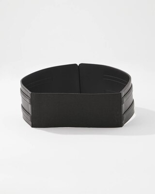 Sculptural Wide Waist Belt click to view larger image.