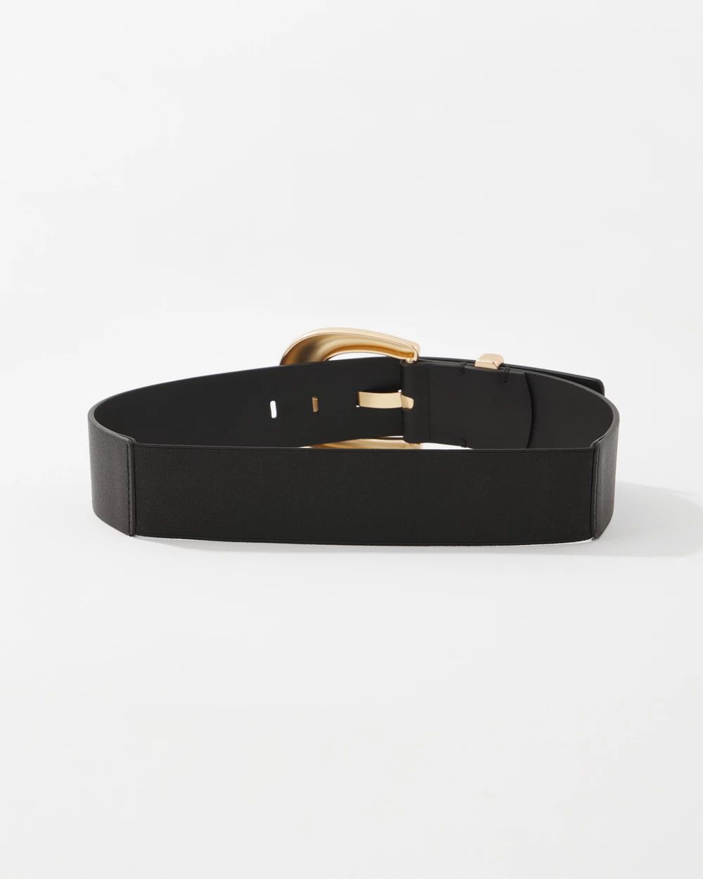 Sculptural Wide Waist Belt