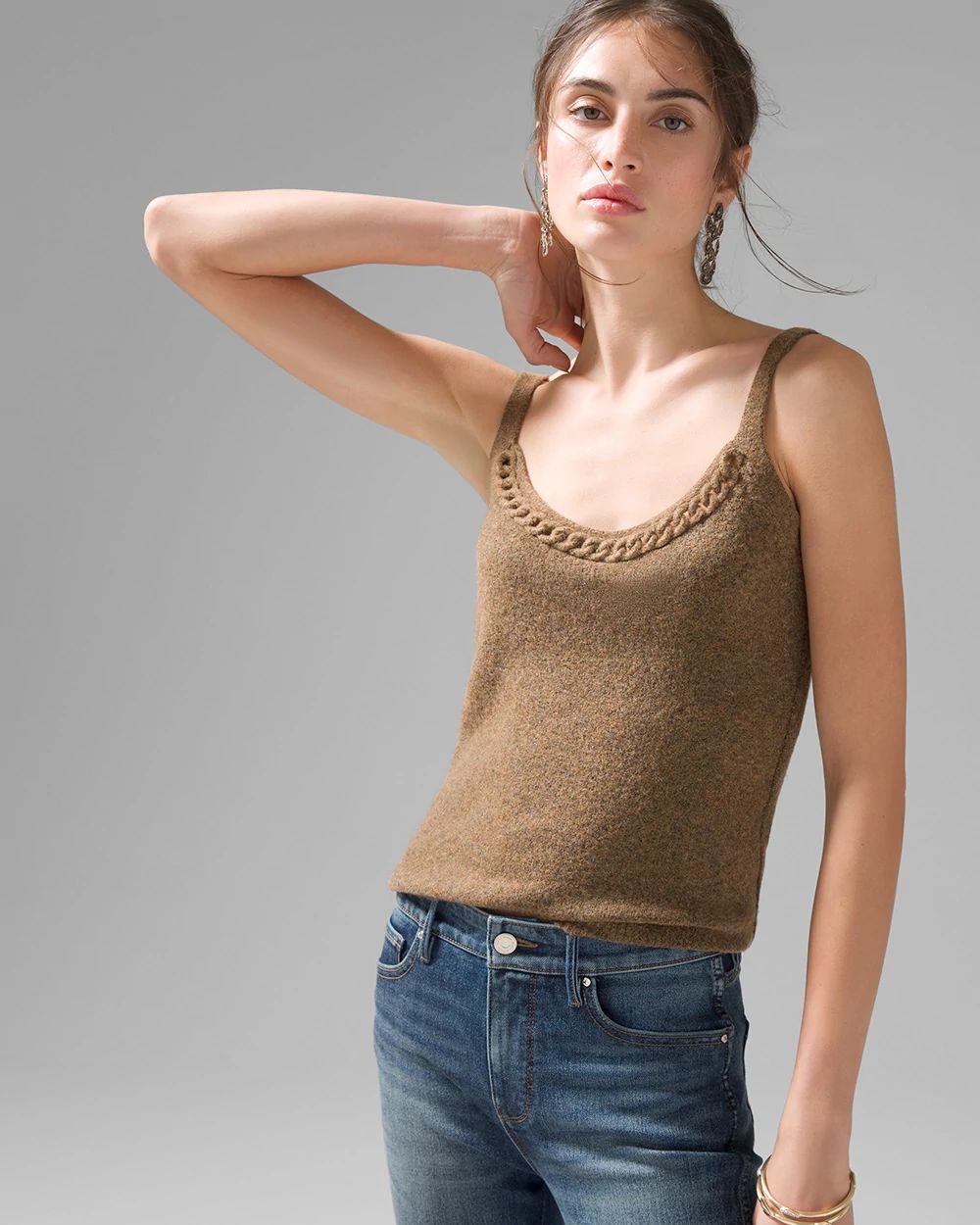 Sleeveless Chain Tank