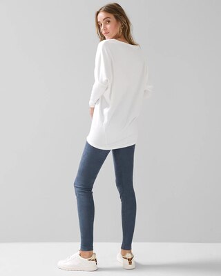 Vegan Suede WHBM® Runway Legging