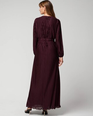 Long Sleeve Chain Cutout Maxi Dress