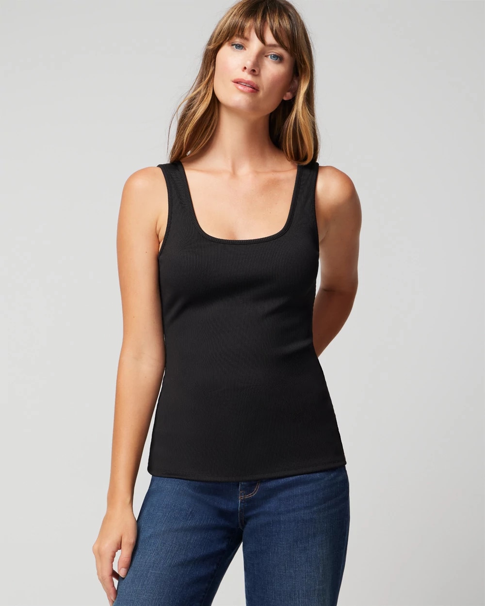 WHBM® FORME Rib Scoop Tank