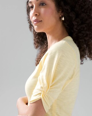 Twist Sleeve Tee