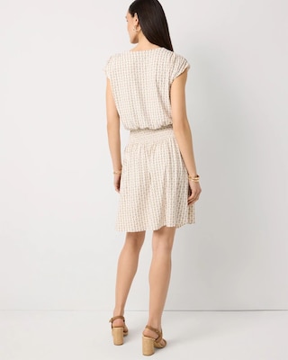 Smocked Waist Dress click to view larger image.