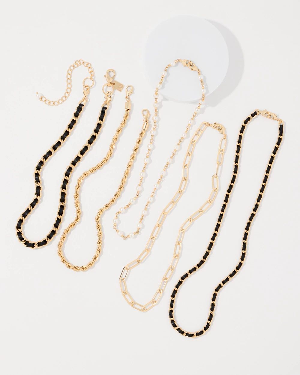 Multi-Strand Convertible Necklace click to view larger image.