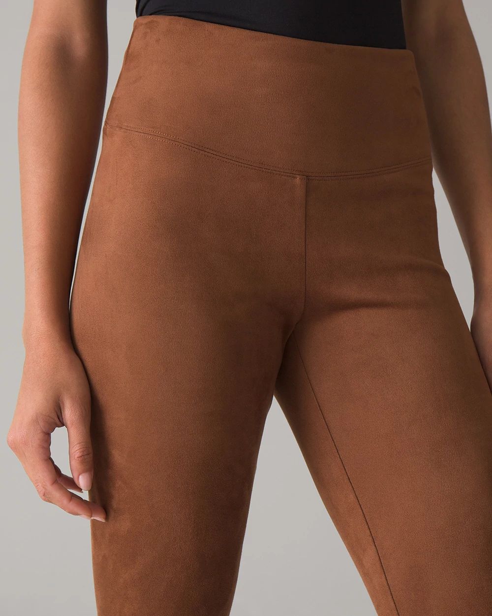 Vegan Suede WHBM® Runway Legging