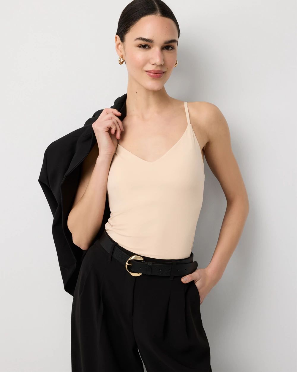 WHBM FORME™ All Ways Stretch V-Neck Cami