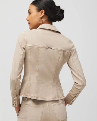 Fit & Flare Denim Shacket