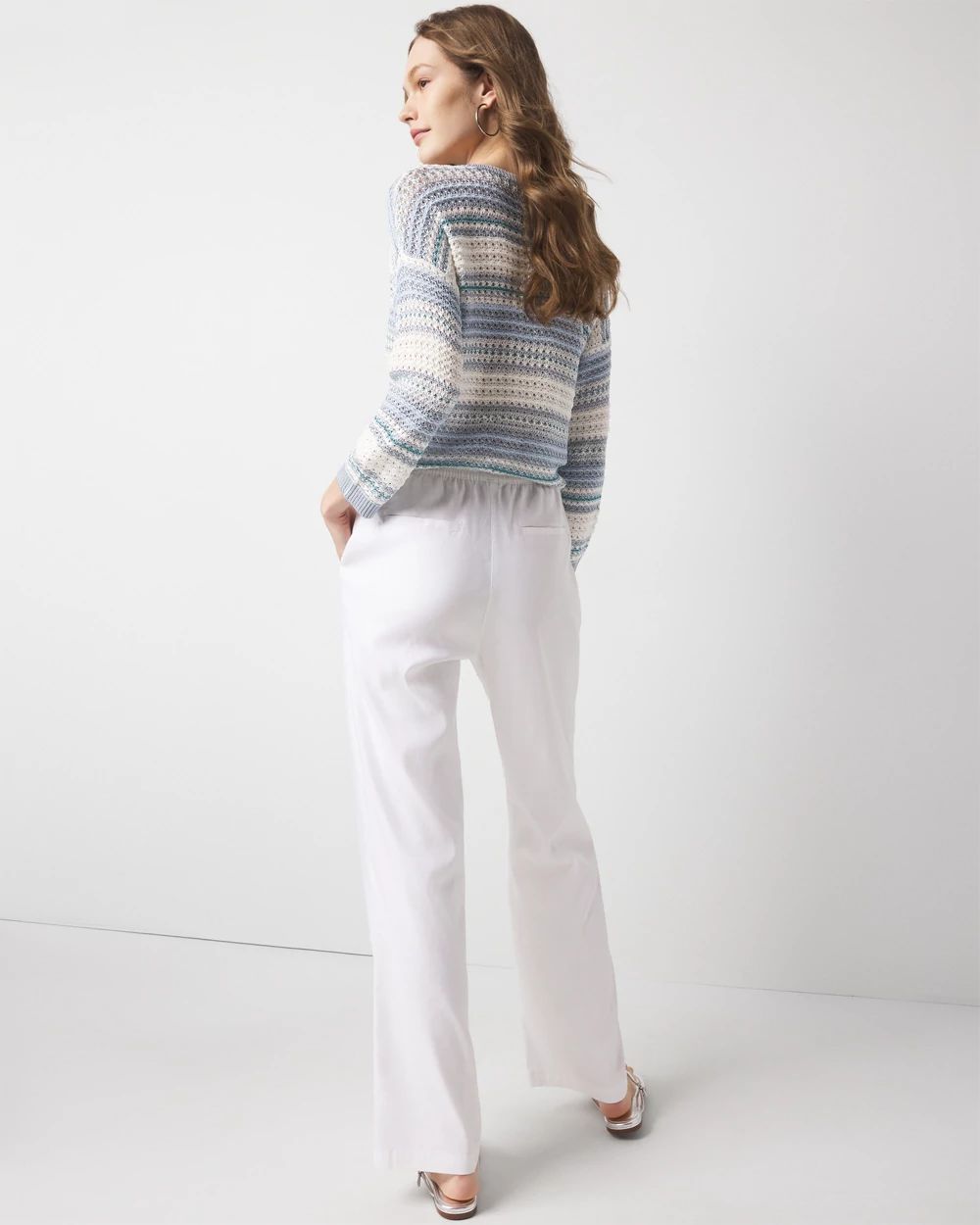 The Everyday Trouser in Linen click to view larger image.