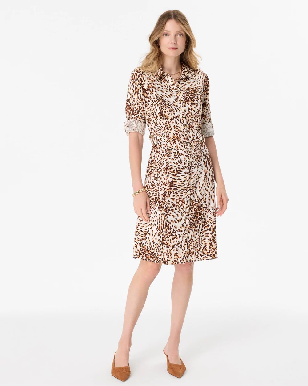 Utility Shirt Dress