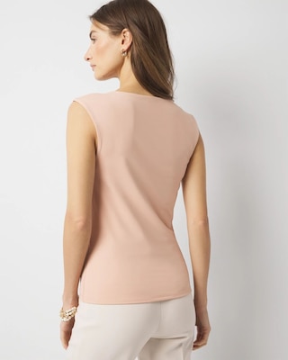 WHBM FORME™ All Ways Stretch Square Neck Top click to view larger image.