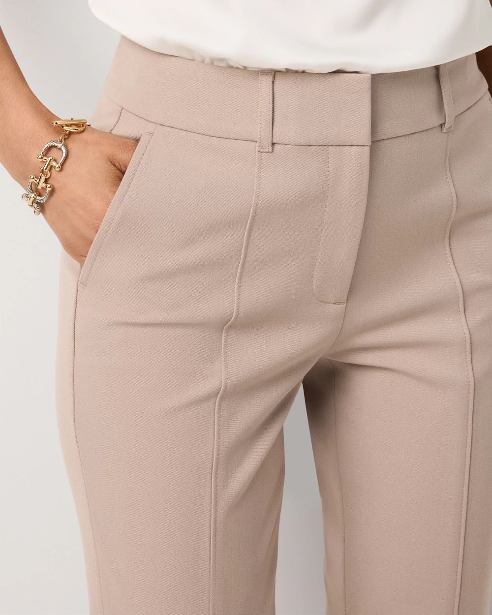 High-Rise Zoey Straight Pant click to view larger image.