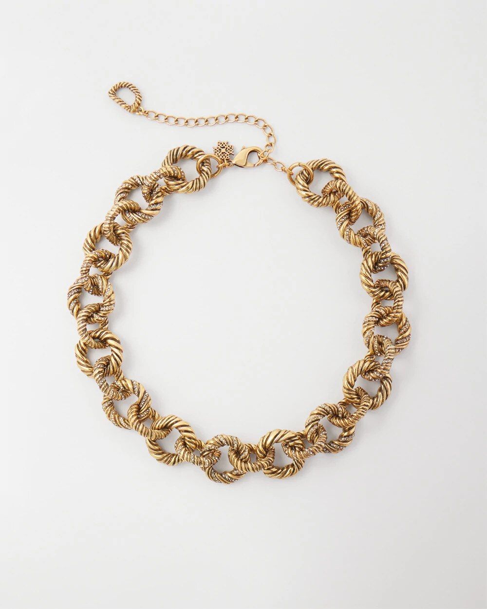 Twisted Link Necklace - image 2