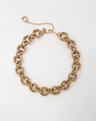 Twisted Link Necklace