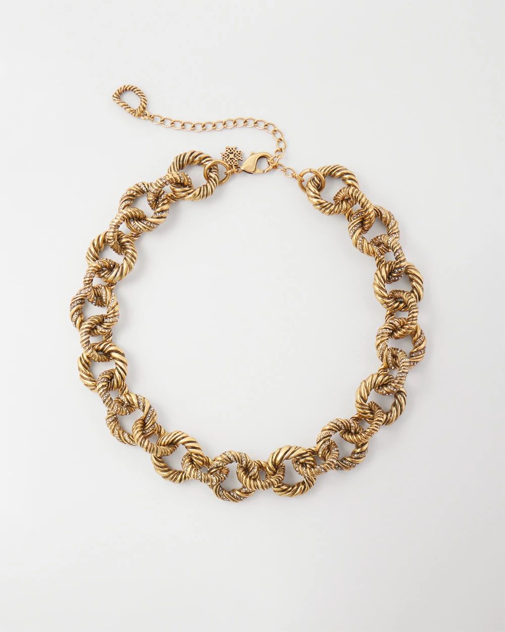 Twisted Link Necklace