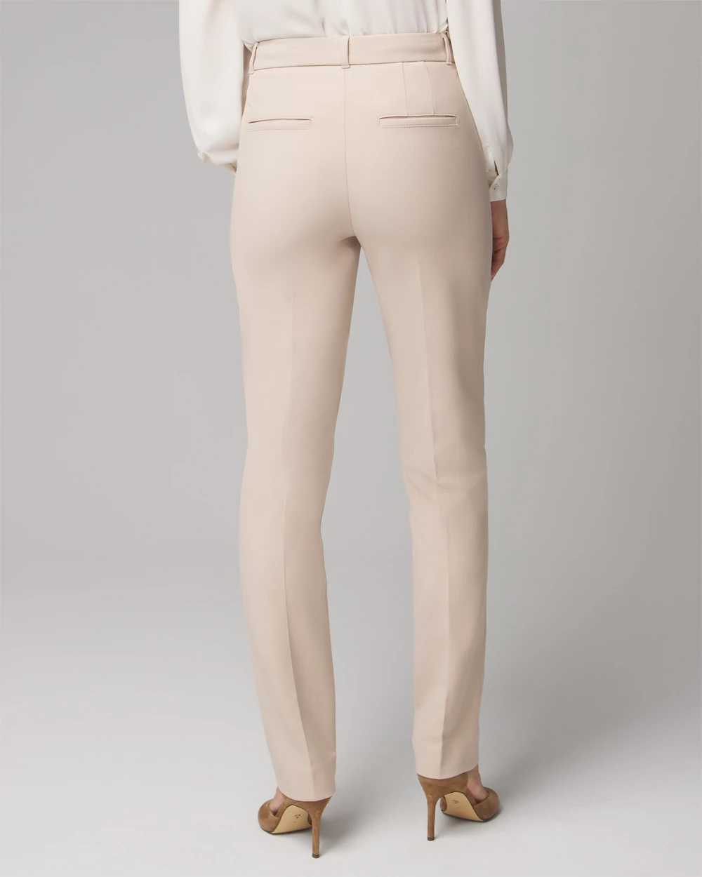 Petite WHBM® Elle Slim Trouser Comfort Stretch Pant click to view larger image.