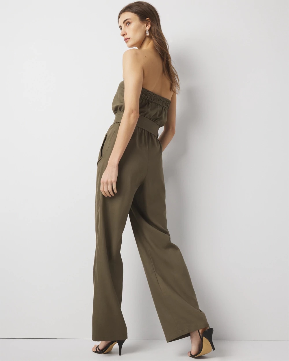 Strapless Utility Jumpsuit - image 4