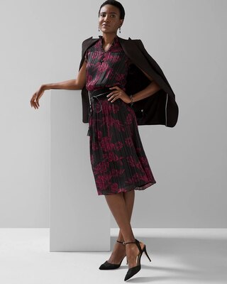 Sleeveless Smocked Waist Ruffle Midi Dress