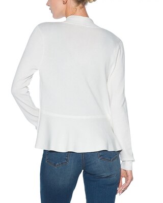 Outlet WHBM Peplum Cardigan