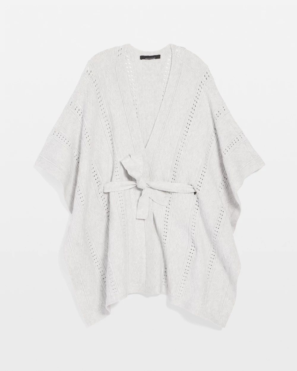 Textured Knit Ruana