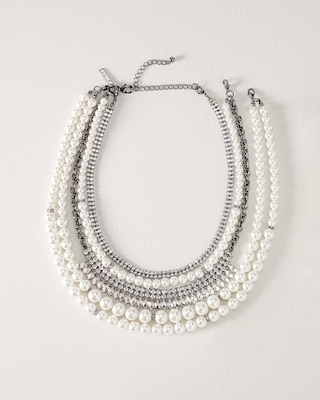 Pearl Convertible Multi-Strand Necklace