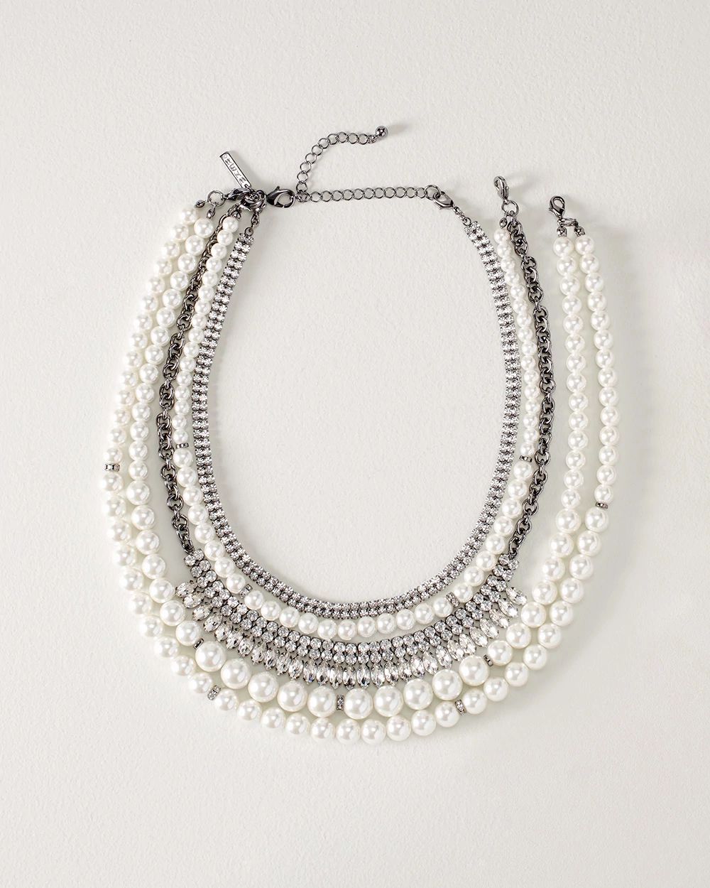 Pearl Convertible Multi-Strand Necklace