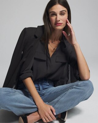 Outlet WHBM Utility Shirt