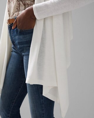 Drape-Front Cover Up