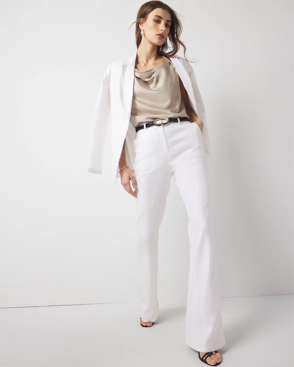 Satin Draped Shell