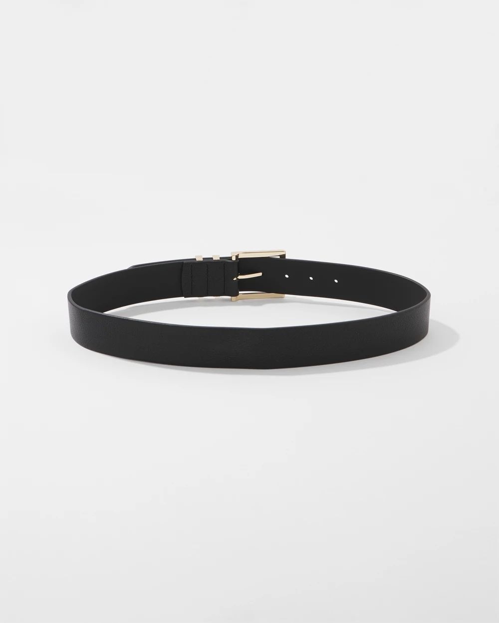 Gold Twist Denim Belt